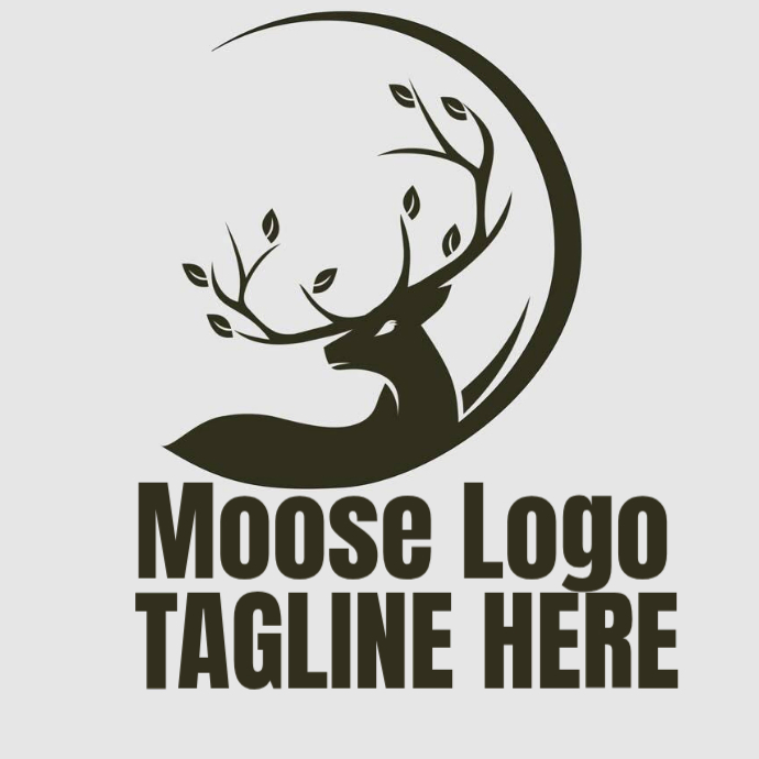 Moose Logo Logo Template | PosterMyWall