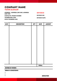 Bill Book Using Template corporate bill book design template | PosterMyWall