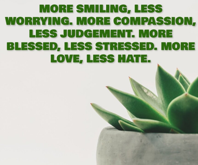 MORE AND LESS QUOTE TEMPLATE | PosterMyWall