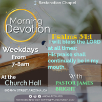 daily devotion Template | PosterMyWall