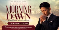 Marrón Morning Devotion Event Facebook 共享图片 Template