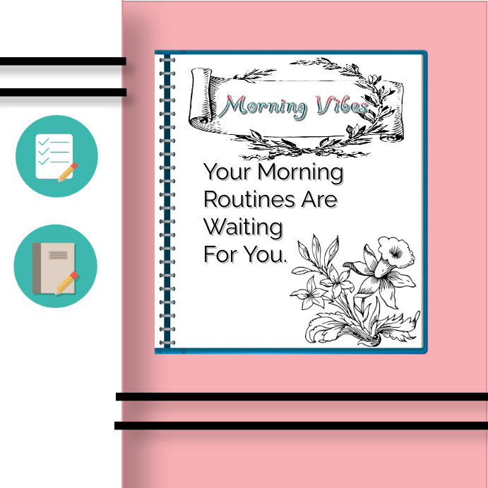 Morning Routing Card Copy of Morning Routine card | PosterMyWall