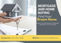 Mortgage Brokers Services Postal template