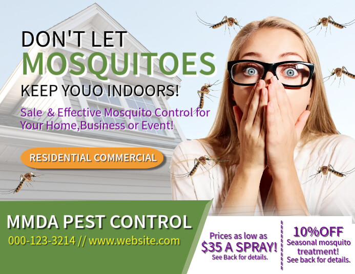 Insect Ad Copy of Mosquitoes Ads | PosterMyWall