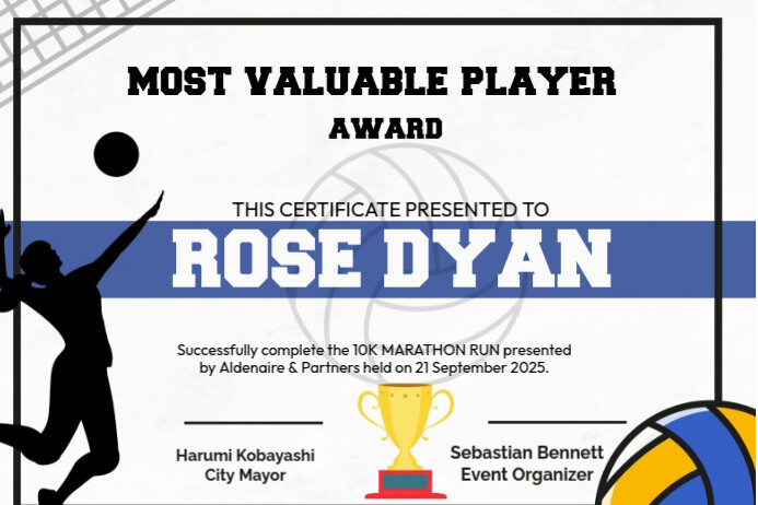 Most Valuable Player 海报 template