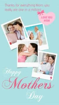 Mother's day, event, greeting,retail Instagram Story template