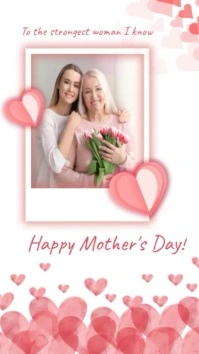 Mother's day, event, greeting,retail Instagram Reel template