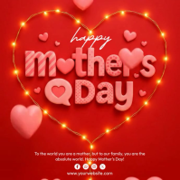 Mother's Day, Happy Mother's Day Instagram Post template