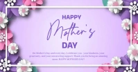 Mother's day, happy mothers day template. Facebook Shared Image