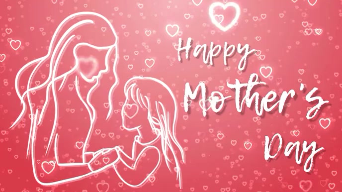 Mother's day,retail 数字显示屏 (16:9) template