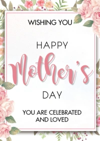 Mother's Day 2021 A3 template
