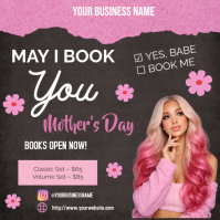 Bruin Mother's Day Beauty Promotion โพสต์บน Instagram Template