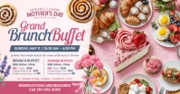 Mother's Day Brunch Buffet Post Template Facebook Gedeelde Prent