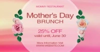 Mother's day brunch Imagen Compartida en Facebook template