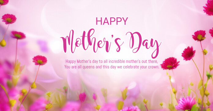 Mother's Day Celebration Facebook Ad template