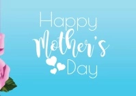 Mother's Day Postcard template