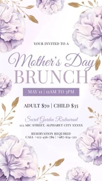 Mother's Day Instagram-verhaal template