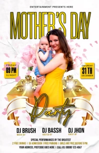 MOTHER'S DAY Tabloid template
