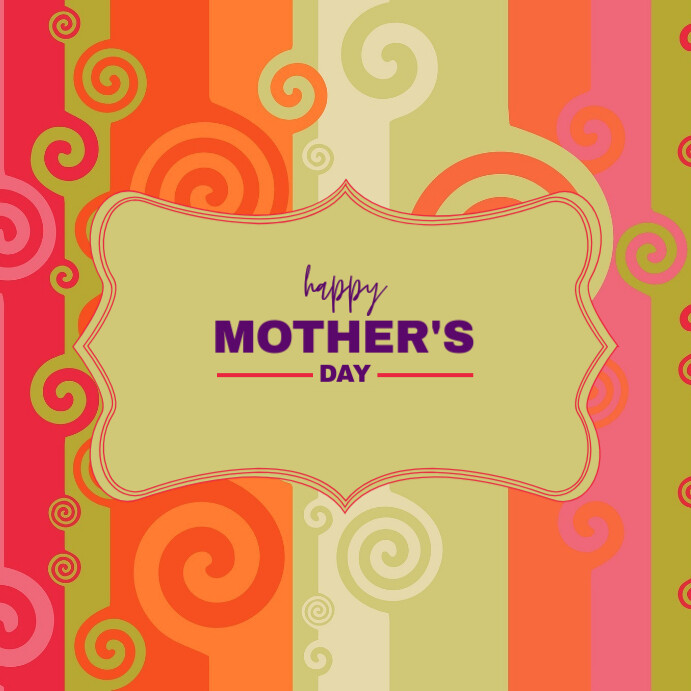 Mother's Day Post Instagram template