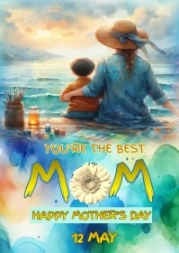 Mother's day A6 template