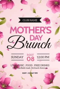 mother's day โปสเตอร์ template