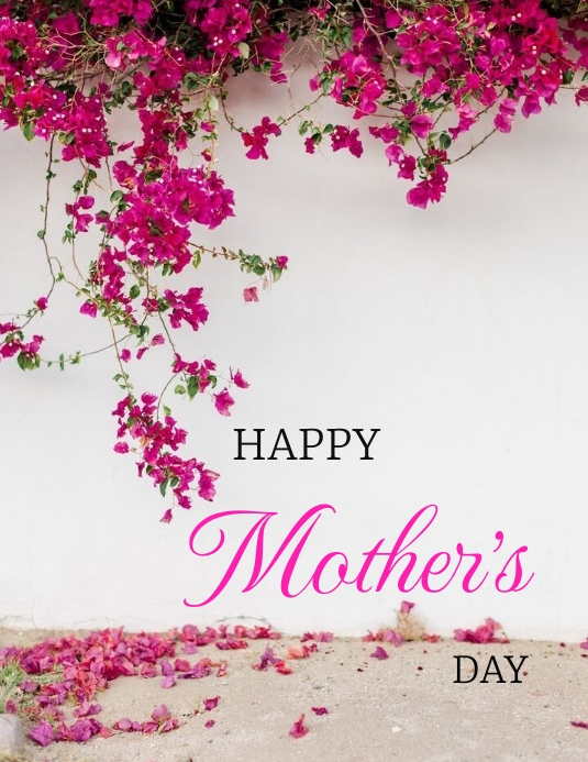 Mother's day Flyer (US Letter) template