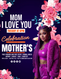 Mother's Day Flyer (US Letter) template