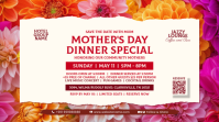 Mother's Day Dinner Display Template