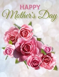 Mother's Day Flyer Template Pamflet (Letter AS)