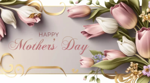 Mother's Day Greeting Flyer Digital Display (16:9) template