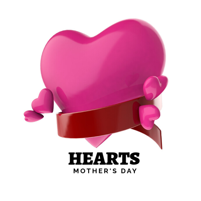 Mother's day heart logo Template | PosterMyWall
