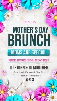 mother's day Instagram story template