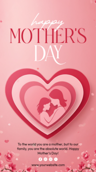 mother's day post Instagram Story template