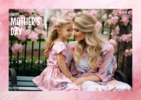 Mother's Day Postcard template
