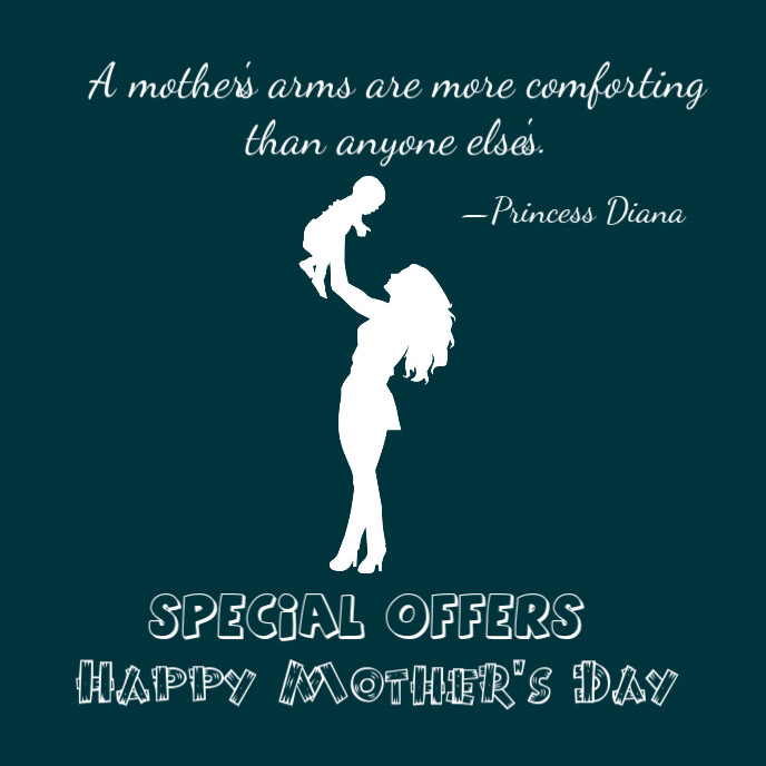 mother's day quotes Album Omslag template