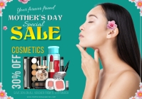 Mother's Day Sale A4 template