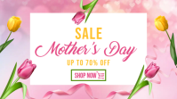 Mother's Day Sale Flyer Template Display digitale (16:9)