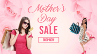 Mother's Day Sale Flyer Template Digital Display (16:9)