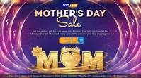 Mother's day sale template Pantalla Digital (16:9)