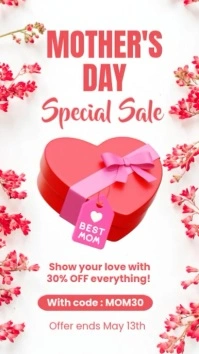 Mother's Day Special Sale Instagram na Kuwento template