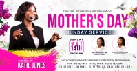 Mother's Day Sunday Service Facebook Event Cover template