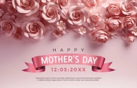 mother's day template Tabloid