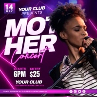 mother's day template โพสต์บน Instagram