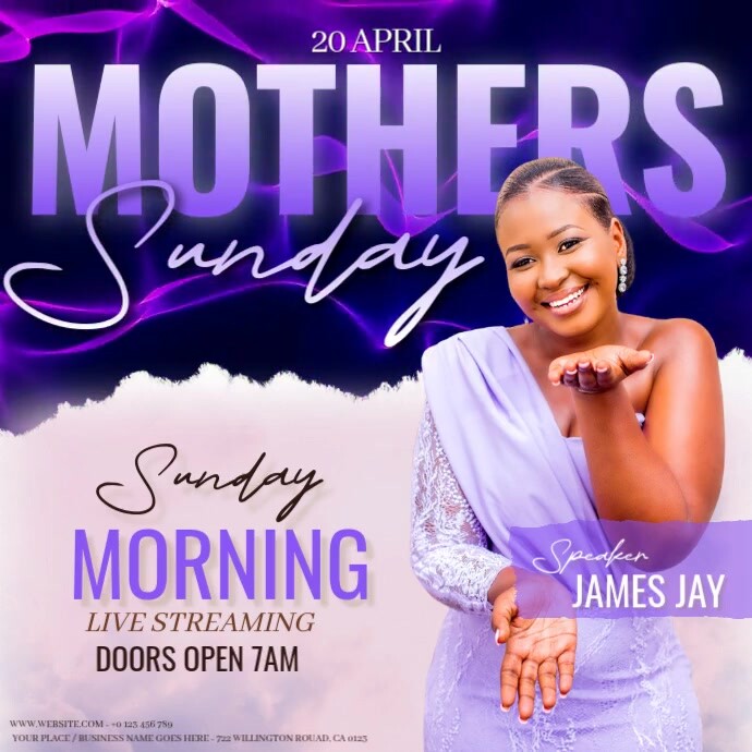 Mother's Day template Quadrado (1:1)