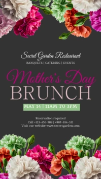 Mother's Day Template Digitalanzeige (9:16)