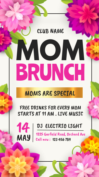 mother's day template Instagram Story
