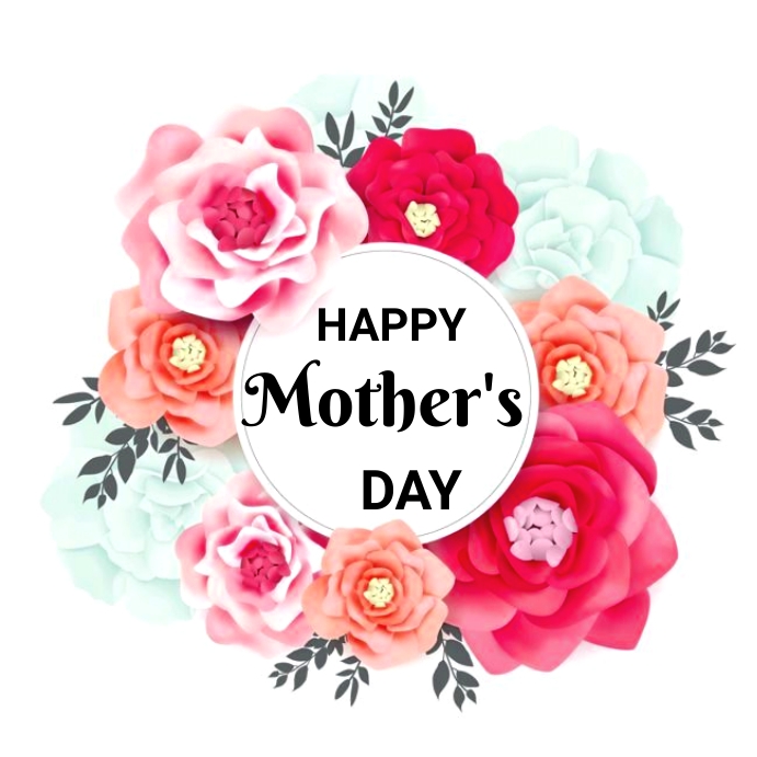 mother's day video, mother's day Instagram Post template