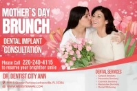 Mother`s Day Dental Promo Tatak template