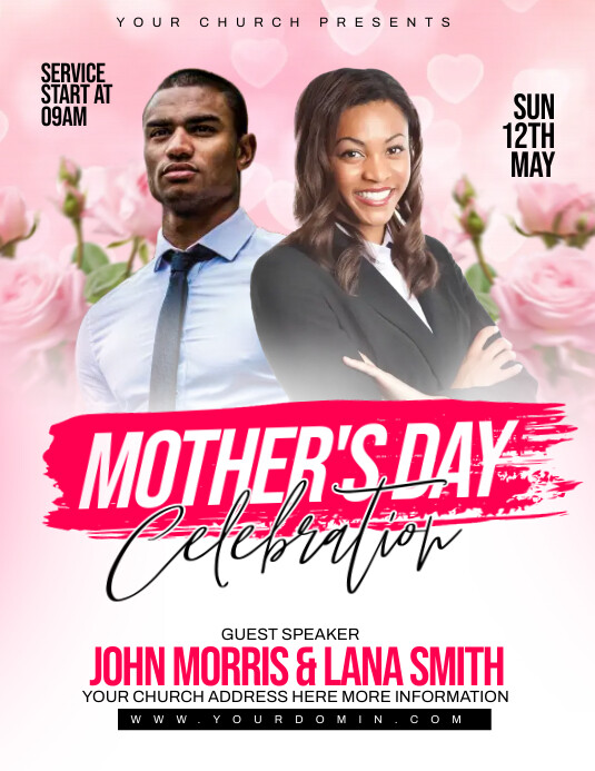 Modello Mother’s day church flyer | PosterMyWall