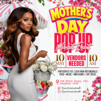 Mother’s Day Pop Up Market Instagram Post template